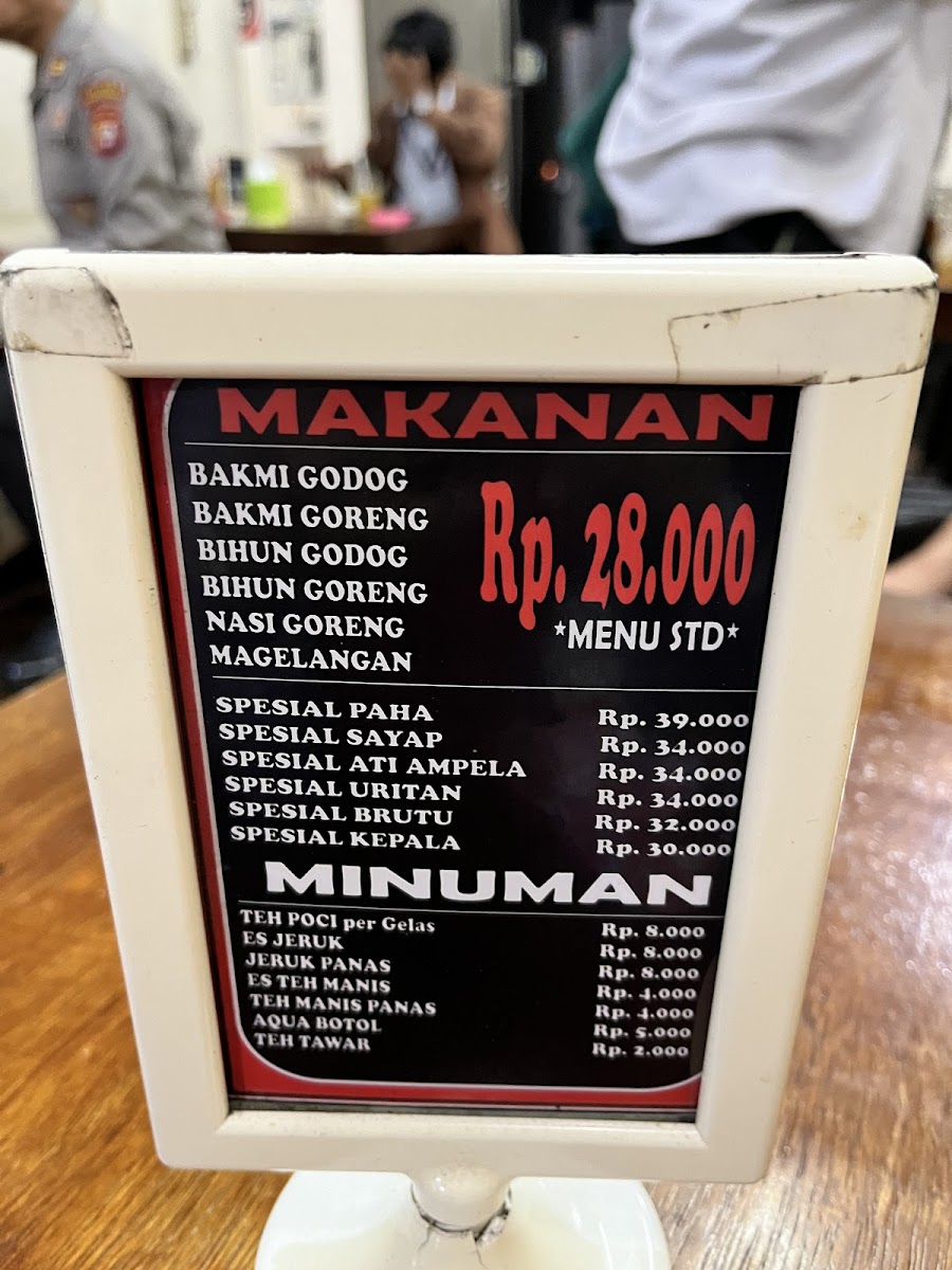 Bakmi Djogja Mas Tok Menu - Image 4